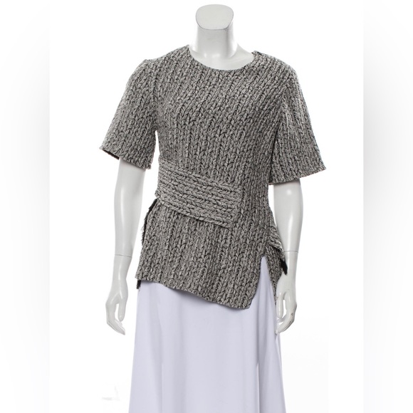 🤍🖤 3.1 Phillip Lim shirt size Small short sleeves - Picture 1 of 3